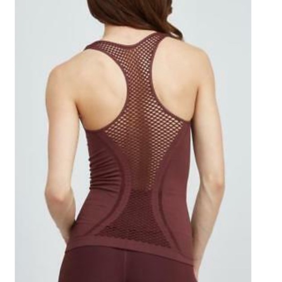 Tops - Liv by phat Buddha purple mesh back tank women’s one size